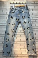 Levi's 501 リーバイス×ディズニー ミッキーマウス柄 W30 L30 - メルカリ