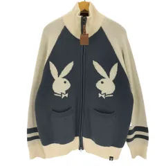 プレイボーイ PLAYBOY BUNNY COWICHAN LIKE SWEATER メンズ JPN：L のサムネイル