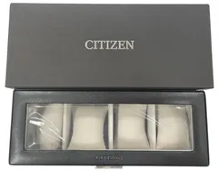 【管理番号-P】CITIZEN 腕時計ケース 収納ケース 収納BOX 4本収納 現状品のサムネイル