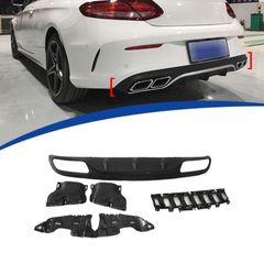 ベンツCクラス セダン（W205前期型）リアディフューザー C43タイプ