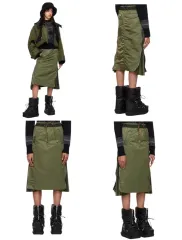 サイズ 1 SACAI サイド プリーツ ナイロン スカートのサムネイル
