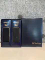 260714　BURBERRY（バーバリー）刺繍ロゴ付きソックス2足セットのサムネイル