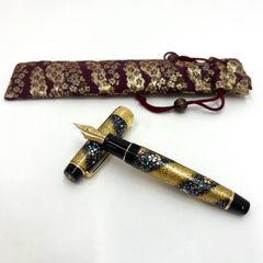 SAILOR 内閣総理大臣特別慰労 螺鈿蒔絵 桜流れ 万年筆 - メルカリ