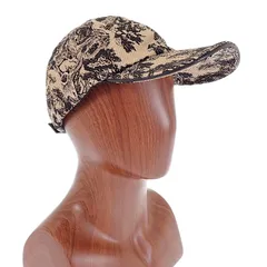 ディオール Dior トワル ドゥ ジュイ D-PLAYER #58 25TJV922X132 キャップ コットン ベージュ ブラック レディース メンズ【中古】【Aランク】のサムネイル