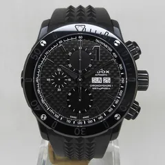 中古美品エドックス【EDOX】 01122-37N1-NIN1-S クロノオフショア1 クロノグラフ オートマティック OH済のサムネイル