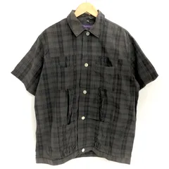 【中古品】 NEPENTHES ネペンテス S/S CHECK SHIRT 半袖 チェックシャツ ポケット トップス 【140-260708-rs-04-fur】のサムネイル