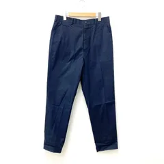 COMME des GARCONS HOMME コム デ ギャルソンオム パンツ HC-P003 テーパード チノトラウザーズ スラックス Sサイズ ネイビー ボトム ★SS956のサムネイル