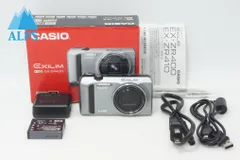 CASIO カシオ HIGH SPEED EXILIM EX-ZR400 コンパクトデジタルカメラ シルバー 元箱付 260706zのサムネイル