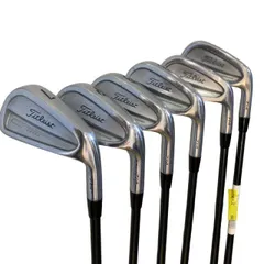 【中古】 タイトリスト Titleist CB 714 6S アイアンセット IR リシャフト (フレックスその他) メンズ 男性用 右利き 右用 Cランク ゴルフクラブのサムネイル