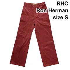 ◆ アールエイチシーロンハーマン RHC コーデュロイパンツ カジュアルパンツ ワイドストレート ブリックレッド 綿 S 7号 レディース S6H405のサムネイル