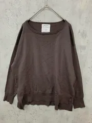 OPAQUE.CLIP オペークドットクリップ 637-12011 ラックスオーガニックコットン ニット セーター size38/グレーブラウン ■■ レディースのサムネイル