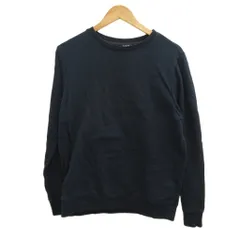 アーペーセー A.P.C. トレーナー スウェット M ネイビー 紺 クルーネック 長袖 ロゴプリント 2541-90351 /PP ■GY75のサムネイル