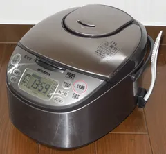 [配送地域限定 送料無料]超音波IHジャー炊飯器 三菱 NJ-KE10-S 炭炊釜 5.5合炊き (26-112)のサムネイル