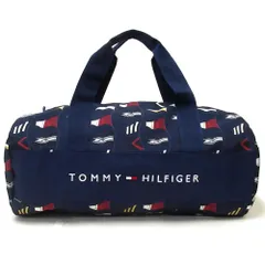【新品 未使用】TOMMY HILFIGER トミーヒルフィガー ボストンバッグ オールオーバー セーリング フラッグ ダッフルバッグ XA00089 970 MULTIのサムネイル