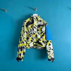 1770 NIKE × OFF-WHITE ナイキ　オフホワイト　コラボ クロップドジャケット タイダイ S 新品タグ付　マルチカラーのサムネイル
