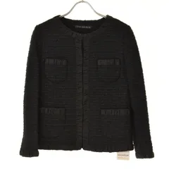 【UNITEDARROWSGreenLabelRelaxing】3522-162-0274 チェックツイード ノーラペルジャケットジャケットのサムネイル