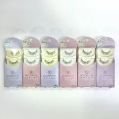 デコラティブアイラッシュ 【002】 6個セット つけまつ毛　つけまつげのサムネイル