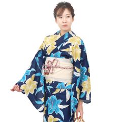 即日発送】カンサイ KANSAI 山本寛斎 浴衣 ジュンコ コシノ 帯 セット