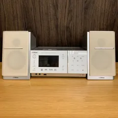 【CD・MD音出しOK】Victor ワンセグ対応コンパクトコンポーネントMDシステム NX-TC5 (CA-NXTC5-W) ホワイト 2010年製 ビクター 現状品のサムネイル