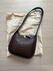 YEOMIM mini ridge bag チョコブラウン 韓国ブランド - メルカリ