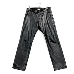 【中古品】MAGIC STICK マジックスティック FAKE LEATHER SLACKS PANTS フェイクレザースラックスパンツ ボトムス 【153-250517-as-28-izu】のサムネイル