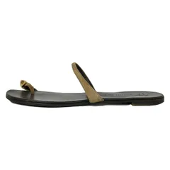 giuseppe zanotti(ジュゼッペザノッティ) サンダル 39 レディース - ベージュ×ゴールド アウトソール張替済のサムネイル