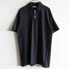 【80s/アーカイブ】COMME des GARCONS HOMME【裾ロゴ ポロシャツ】 コムデギャルソン オム ブラック 26070130のサムネイル