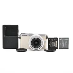 <良品> Panasonic LUMIX GM1 レンズキット ホワイト|ミラーレス一眼カメラ|ショット数5,406枚|動作良好|外観非常に綺麗|前面外装にくすみあり|安心の実用モデルのサムネイル