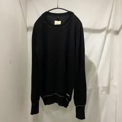 OAMC オーエーエムシー 20AW Outline Crewneck Sweater ニット セーター ブラック size-L OAMR750167【中目黒R02】のサムネイル