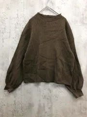B:MING BEAMS ビームス 93-15-0024-646 ボトルネック リブ ニット セーター sizeONE/カーキ系 ■■ レディースのサムネイル