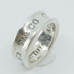 Tiffany&Co. ティファニー1837ナローリング シルバー925 11号 - メルカリ