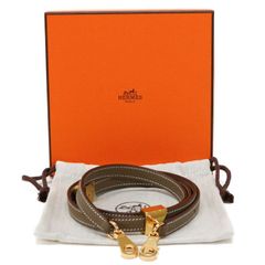 HERMES エルメス ケリー32 純正ショルダーストラップブラック 保護袋付 HERMES エルメス ケリー32 純正ショルダーストラップブラック 保護袋付