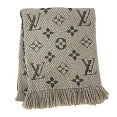 ルイ・ヴィトン LOUIS VUITTON エシャルプ ロゴマニア モノグラム  マフラー ウール シルク  M72242 ユニセックスのサムネイル
