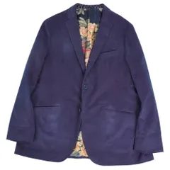 美品 エトロ ETRO ジャケット テーラード コーデュロイ コットン 裏地総柄のサムネイル