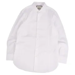 美品 グッチ GUCCI シャツ ロングスリーブ 長袖 コットン トップス メンのサムネイル