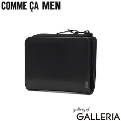 コムサメン 二つ折り財布 メンズ ブランド 二つ折 COMME CA MEN 財布 本革 革 牛革 レザー クール 薄型 小銭入れ COUPE’ WCM7138 ブラックのサムネイル