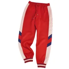 美品 グッチ GUCCI パンツ ロングパンツ トラックパンツ ロゴ ジャージーのサムネイル
