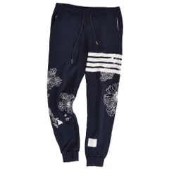 美品 トムブラウン THOM BROWNE パンツ ロングパンツ スウェット 花のサムネイル