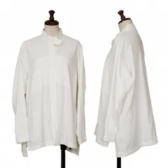 イッセイミヤケISSEY MIYAKE コットンガーゼポケットデザインシャツ オフ9のサムネイル