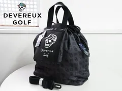 正規品★DEVEREUX GOLF デヴァローゴルフ★2WAY DGモノグラムプリントトートボストンバッグ【763474852】ブラック黒【本物保証】巾着タイプのサムネイル