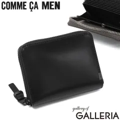 コムサメン 二つ折り財布 メンズ 二つ折り コンパクト お札折らない COMME CA MEN 財布 じゃばら財布 レザー COUPE’ WCM7140 ブラックのサムネイル