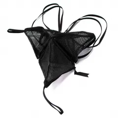 イッセイミヤケISSEY MIYAKE ピラミッドメッシュリュック 黒のサムネイル