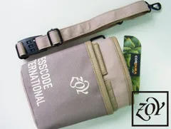 正規品★ZOY DRESSCODE INTERNATIONAL ゾーイ★UNISEX CORDURA ECO Waist Pouch エコウエストポーチ【071789818】ベージュ茶緑【本物保証】のサムネイル