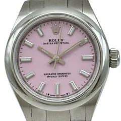 ロレックス ROLEX オイスターパーペチュアル28 276200 キャンディピンク ステンレススチール 自動巻き レディース 腕時計のサムネイル
