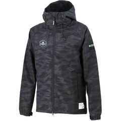 GRANDE.FP (그란데 에피) HEXAGON EMBOSSED ACTIVE SHELL HOOD ZIP JK 풋살 기타 재킷 (gfph20506-0909), (0909) 호랑이 오리 무늬