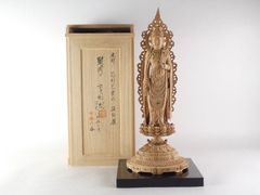 骨董品 アンティーク品 菩薩像 鷲玉作 中国美術 古物 時代物