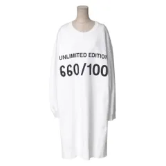 ■美品■mm6 maison margiela エムエムシックス メゾン マルジェラ UNLIMITED EDITION ワンピース サイズS スウェット 長袖 裏起毛 ミディ丈 イタリア製 ブランド古着【中古】20250625/RA5260のサムネイル