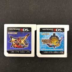 モンスターハンター3G 特製3DSセット 中古 3DS モンスターハンターXX 3G セット - メルカリ