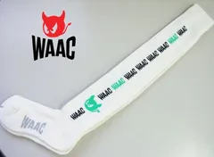 正規品★WAAC ワック★レディース ワックラインロゴニーハイソックス【072214822】ホワイト白【本物保証】フリーサイズ★新品未使用のサムネイル