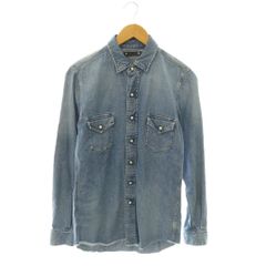 【木村拓哉さん着用】MINEDENIM ブラックデニムウエスタンシャツ 3 木村拓哉さん着用】MINEDENIM ブラックデニムウエスタンシャツ 3